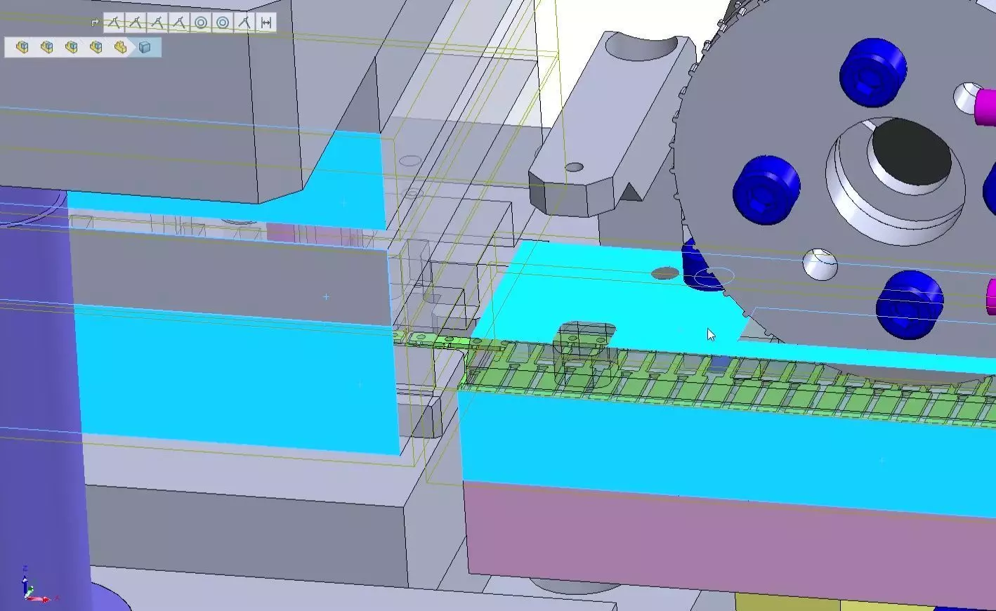 Automatic Terminal Cutting Bending and Crimping Machine 3D model_5