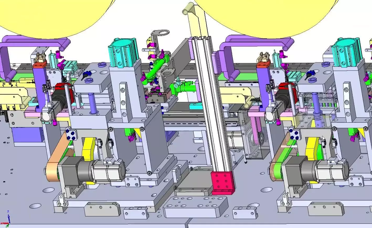 Automatic Terminal Cutting Bending and Crimping Machine 3D model_18