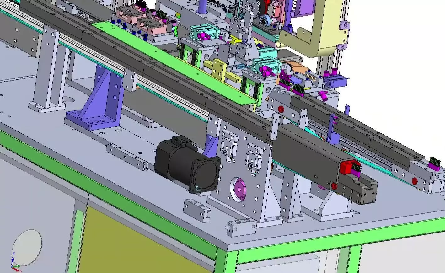 Automatic Terminal Cutting Bending and Crimping Machine 3D model_21
