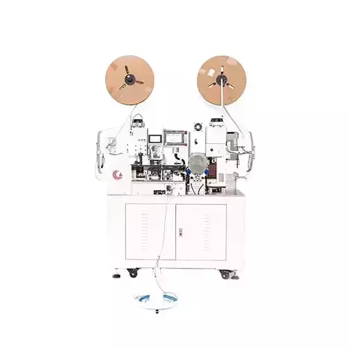 Automatic Terminal Cutting Bending and Crimping Machine 3D model Automatic Terminal Cutting Bending and Crimping Machine 3D model