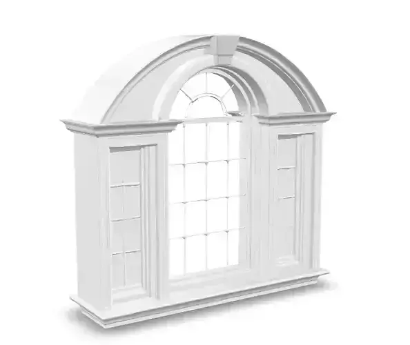 Classic Palladian Arched Window - window 3D Model