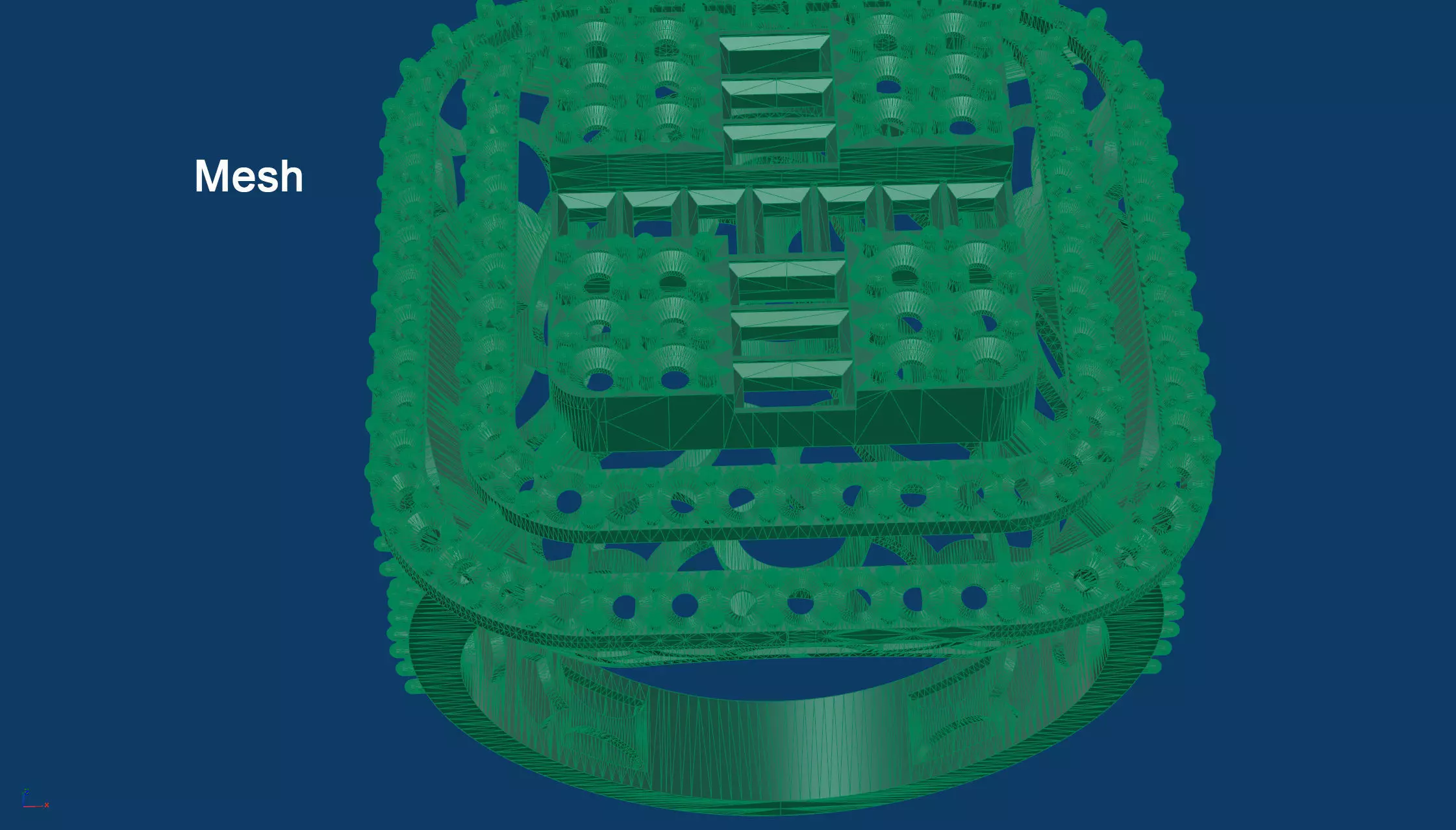 Round Baguette Channel Set Ring Base 3D Printable Jewelry Model 3D print model_5