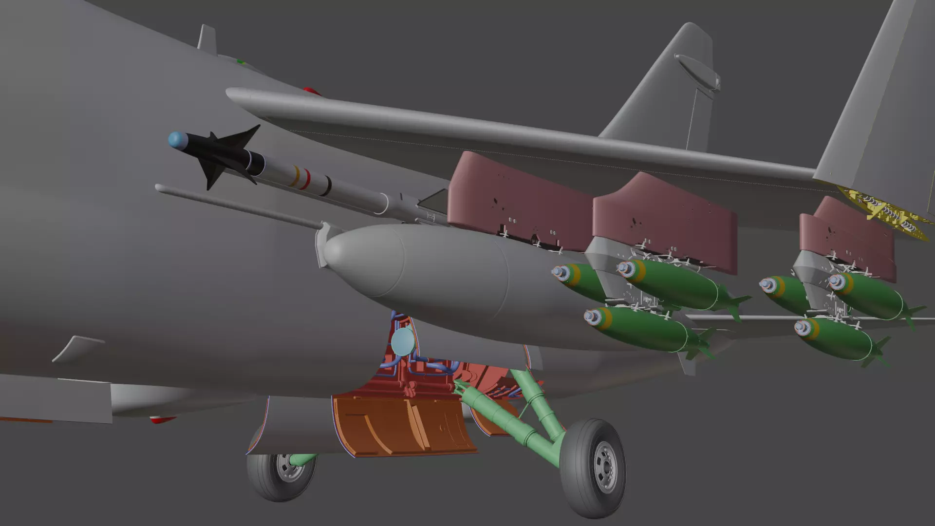 A7 CORSAIR II 3D model_38