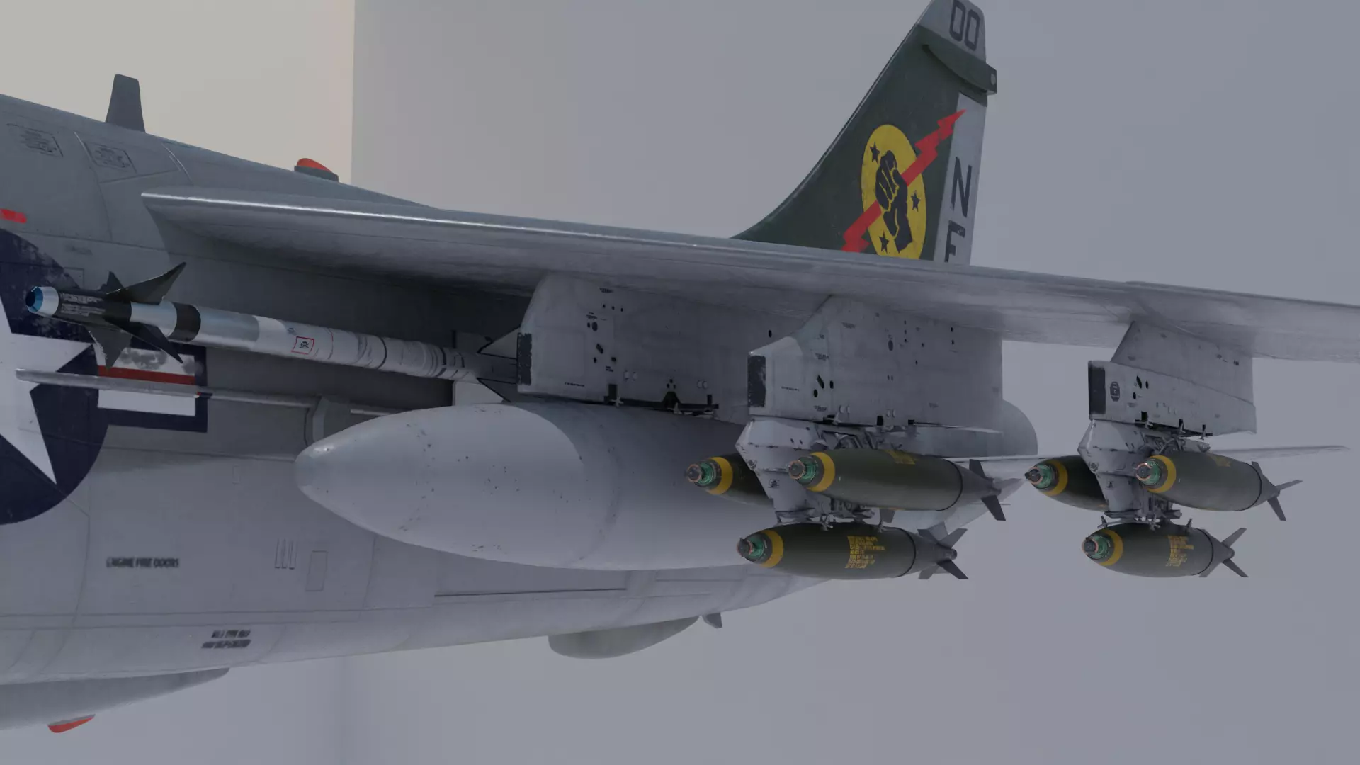 A7 CORSAIR II 3D model_12