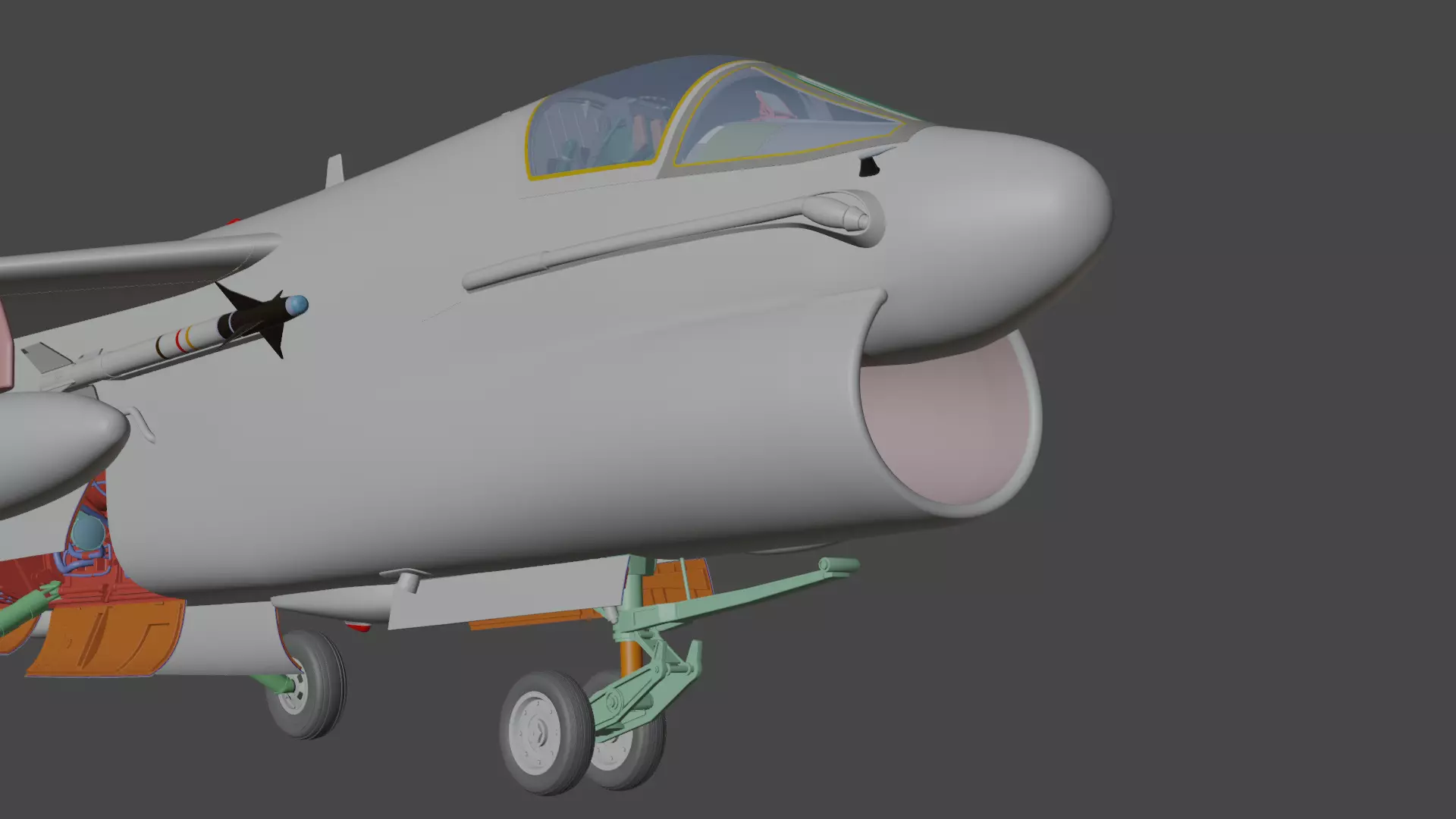 A7 CORSAIR II 3D model_42