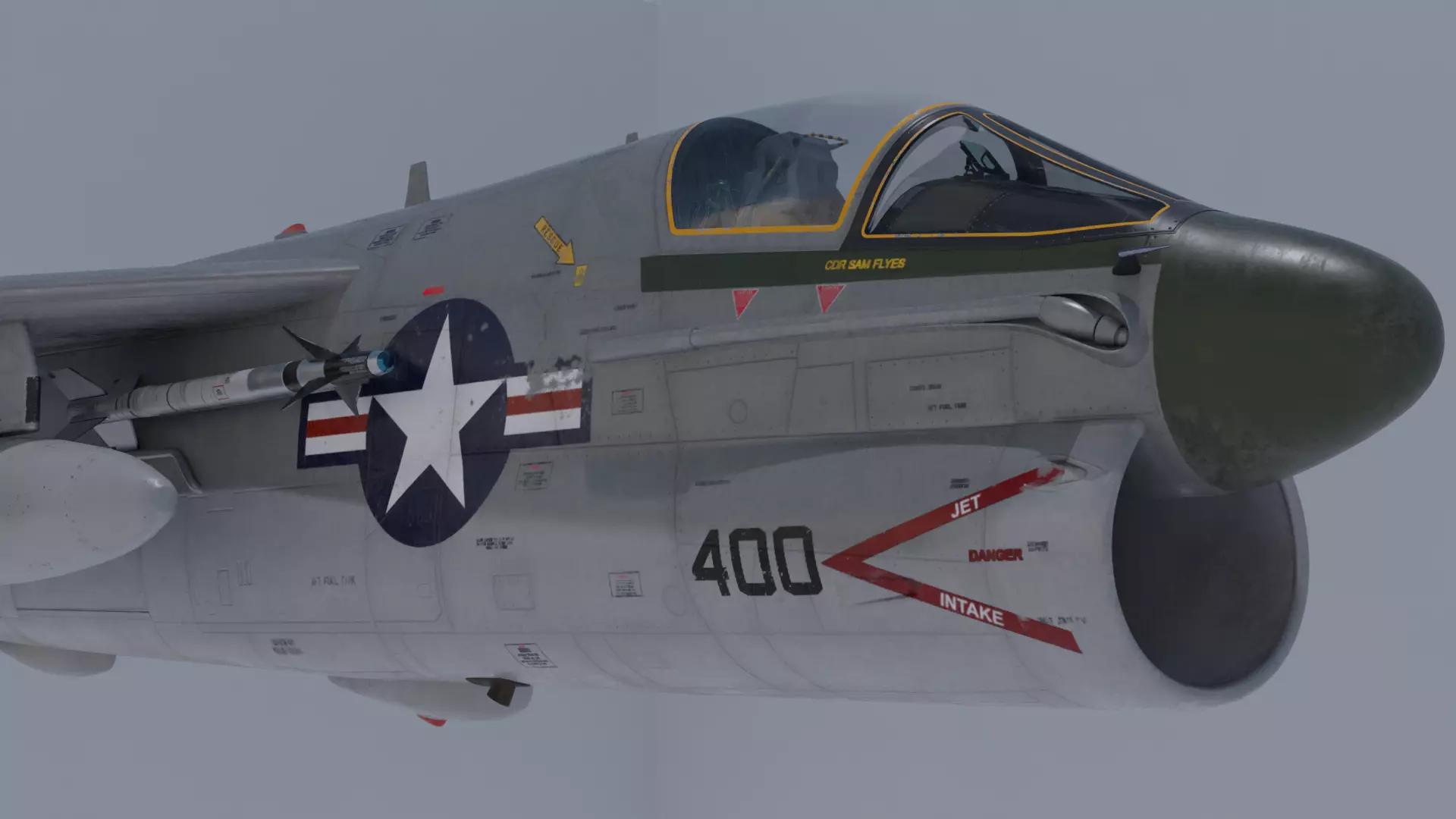 A7 CORSAIR II 3D model_16