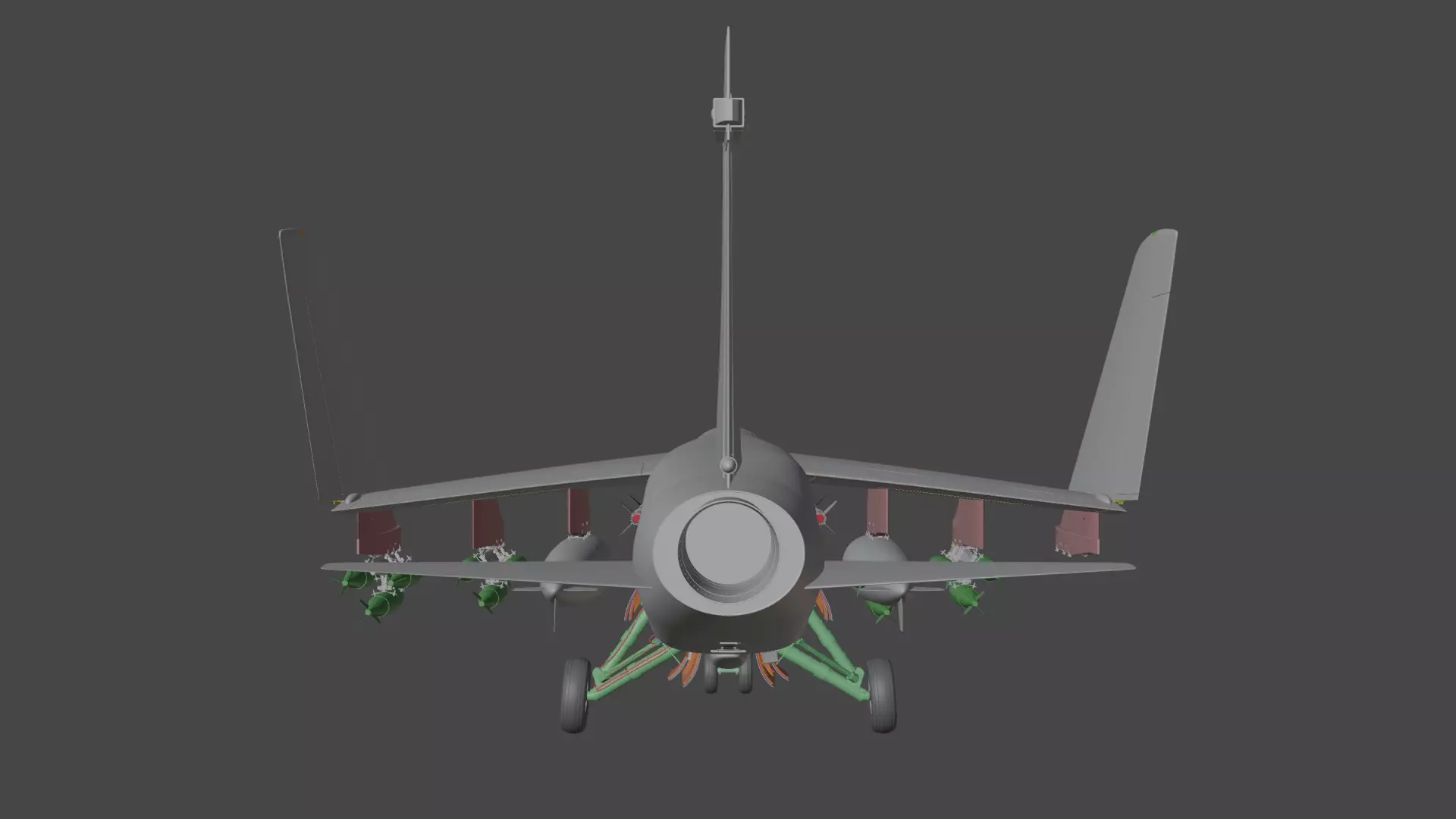 A7 CORSAIR II 3D model_36