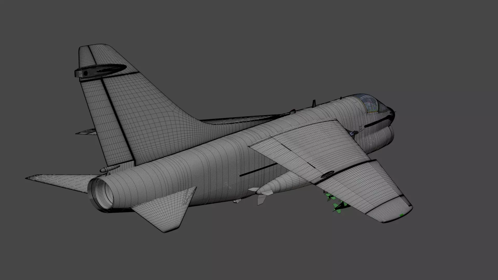A7 CORSAIR II 3D model_49
