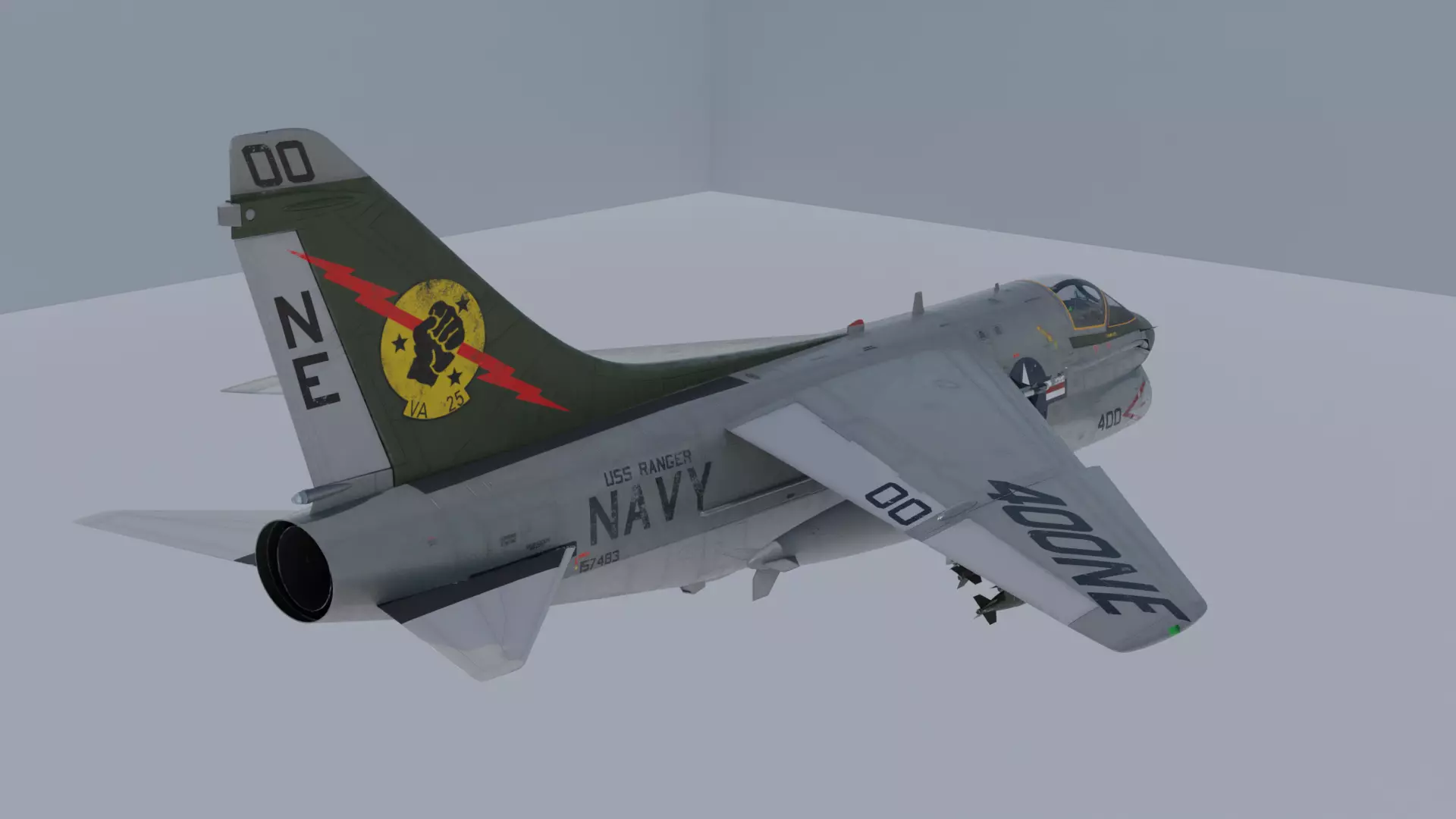 A7 CORSAIR II 3D model_3