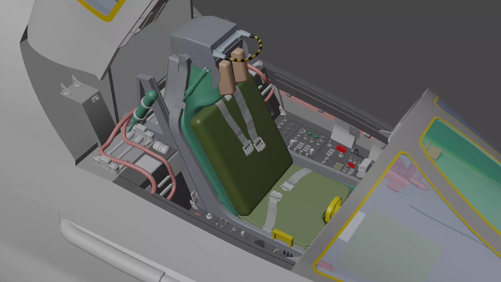 A7 CORSAIR II 3D model_46