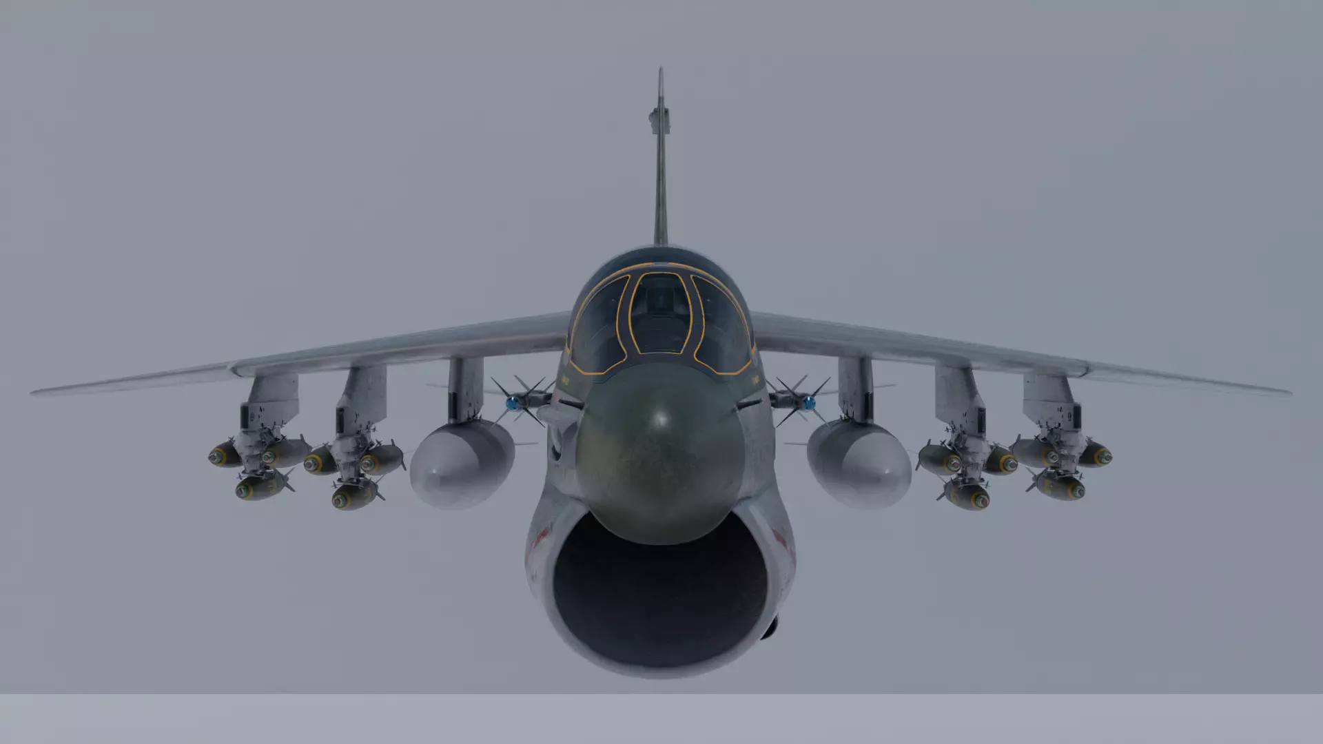 A7 CORSAIR II 3D model_8