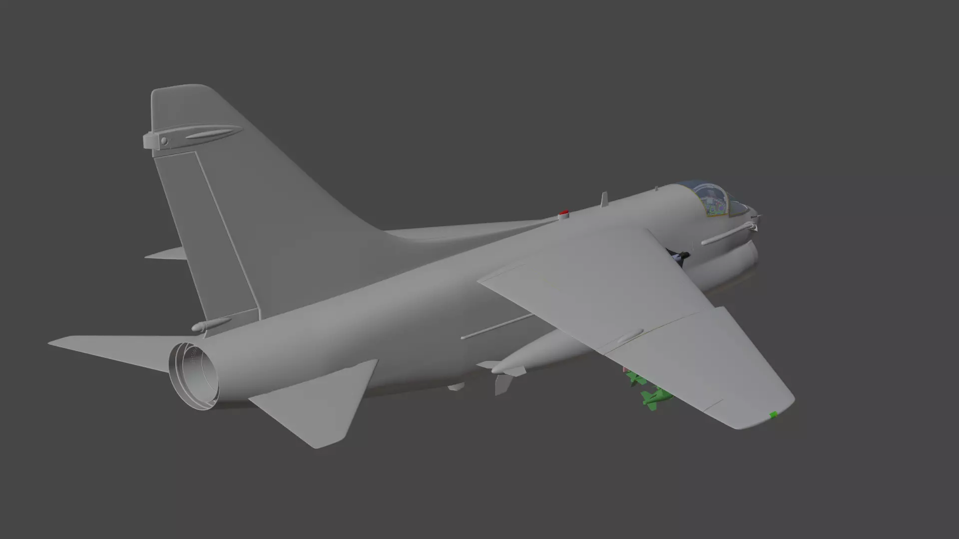 A7 CORSAIR II 3D model_27
