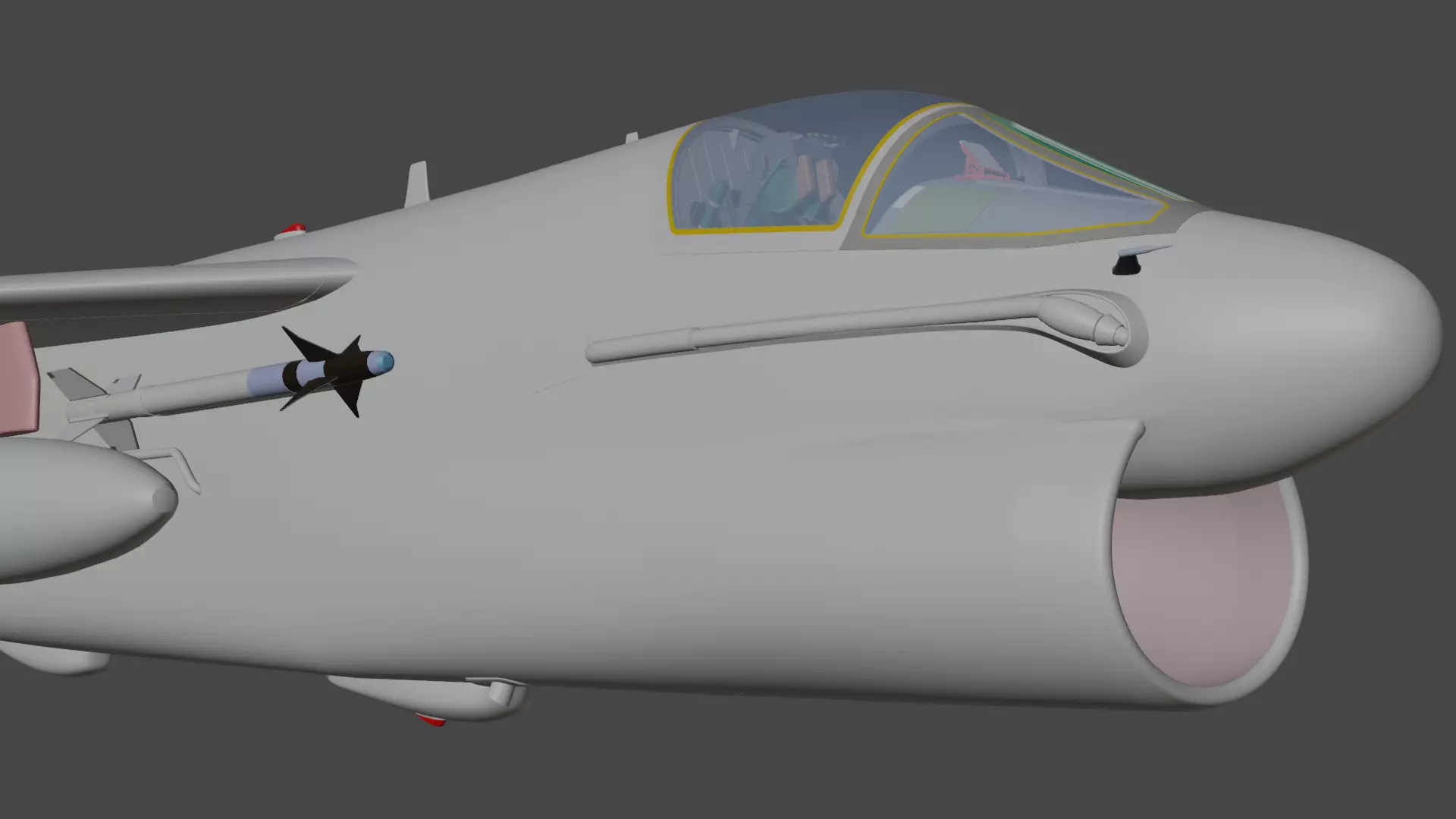 A7 CORSAIR II 3D model_41