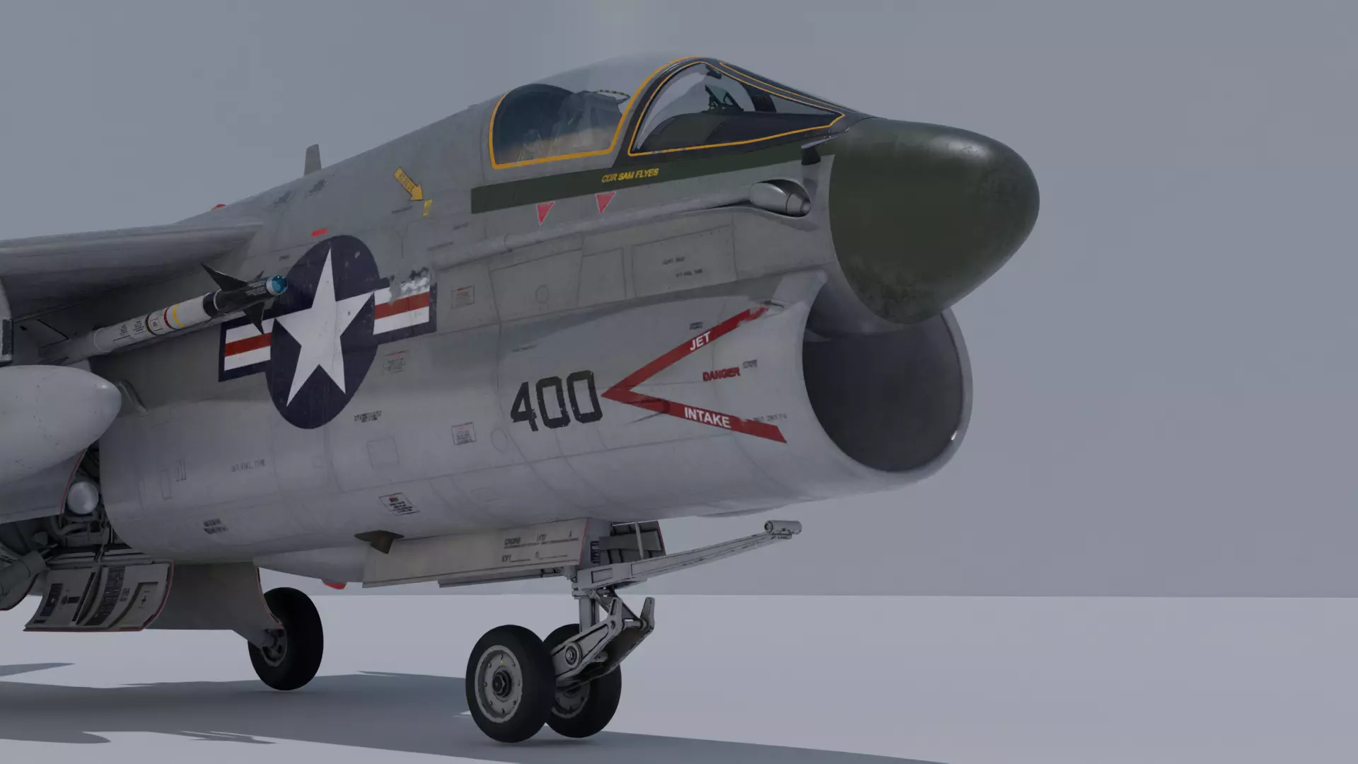 A7 CORSAIR II 3D model_17