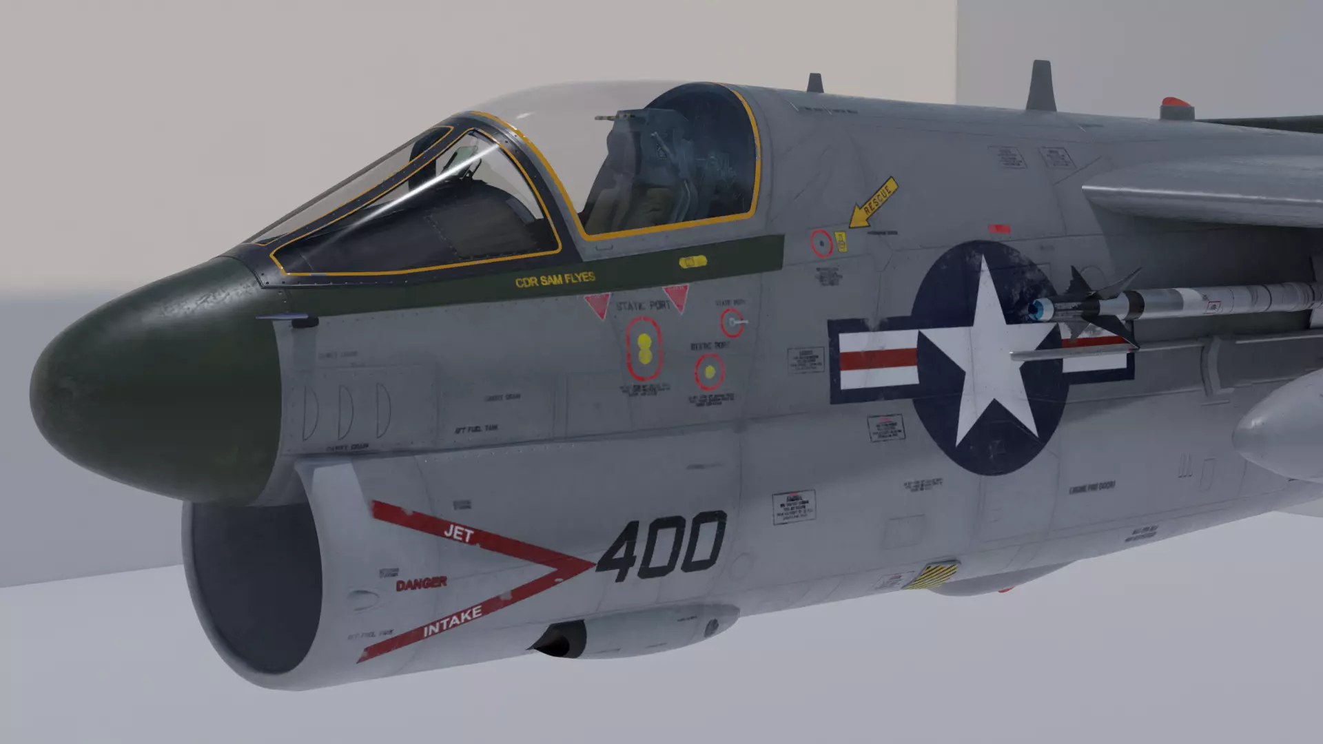 A7 CORSAIR II 3D model_18