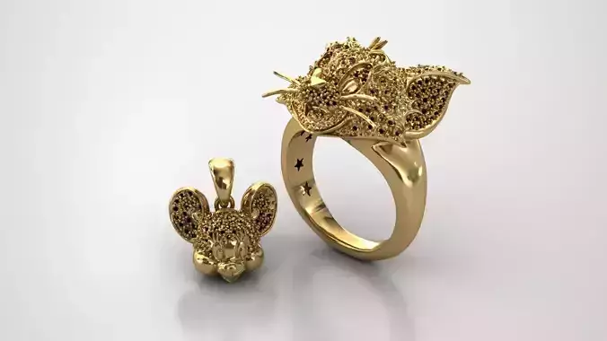 Golden Chase ring