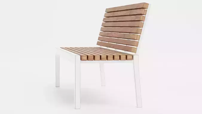 Modern Outdoor Bench V2