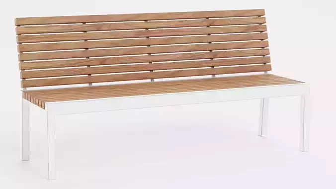 Modern Outdoor Bench V2