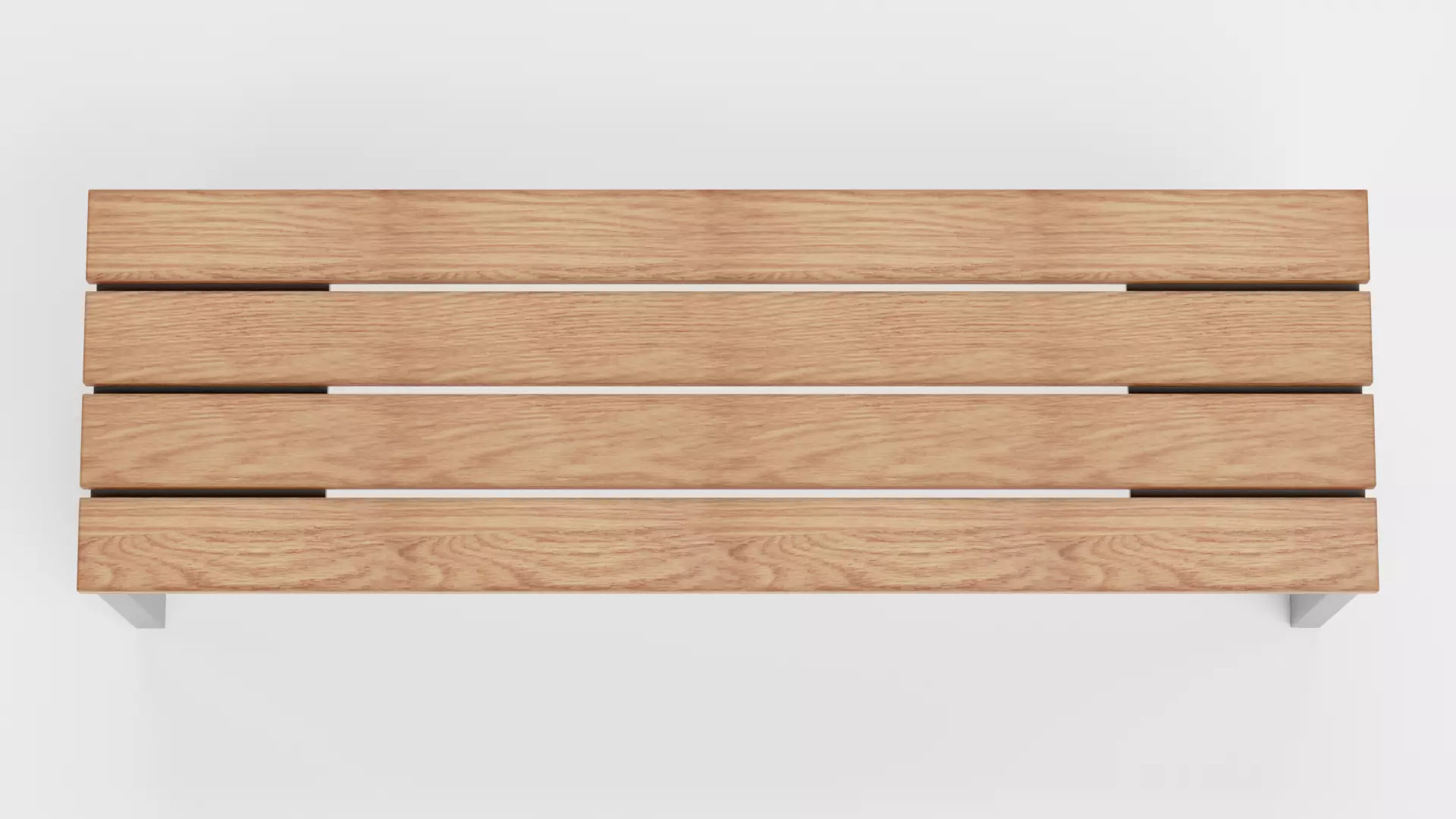 -Garden Bench V3- Low-poly 3D model_2