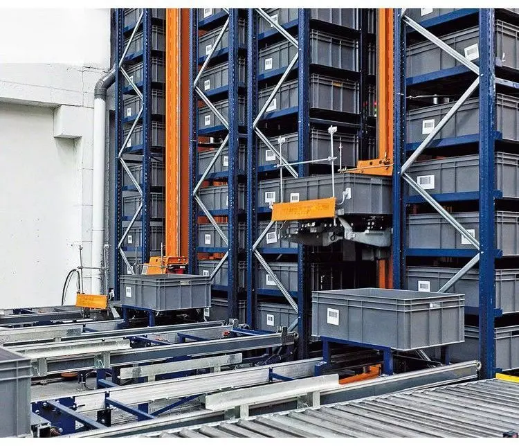 Automated Warehouse Storage System-Intelligent Racking Solutions 3D model
