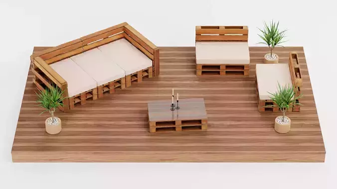 -Garden Setup V4- 3D model