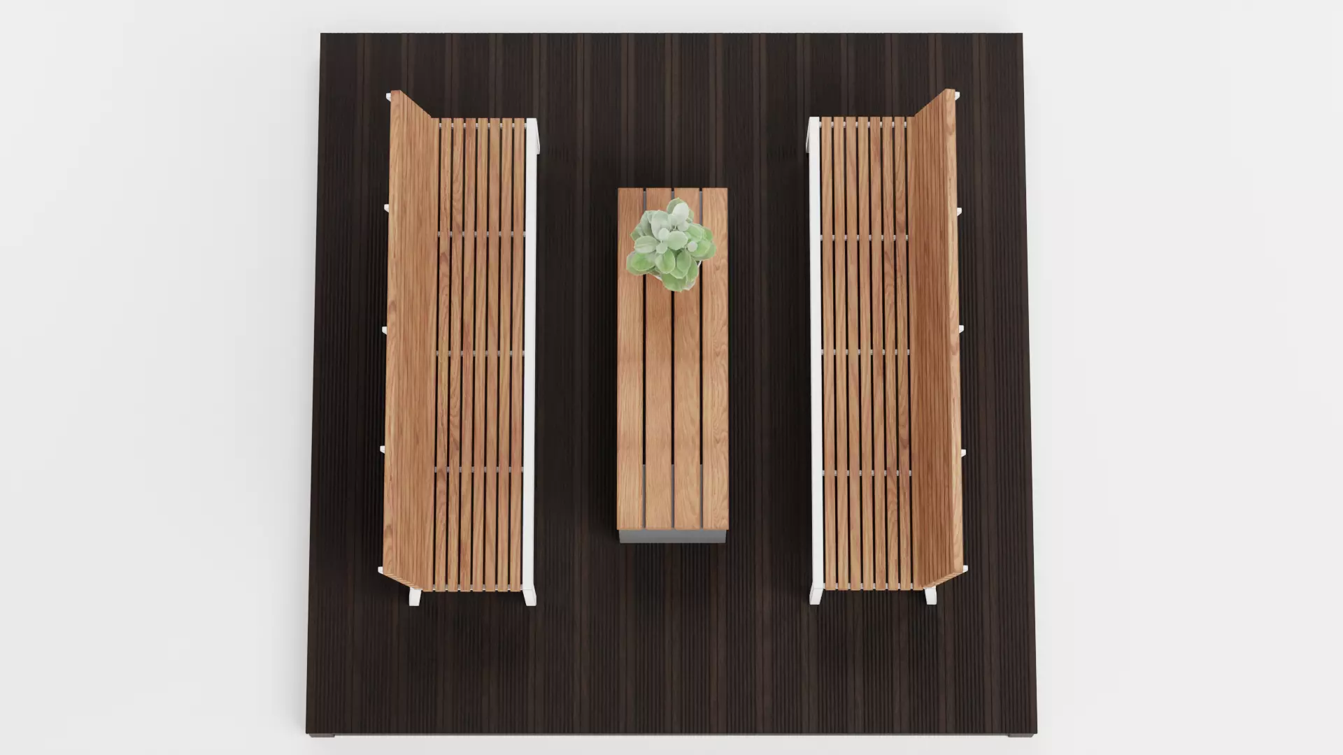 -Garden Setup V5- Low-poly 3D model_1