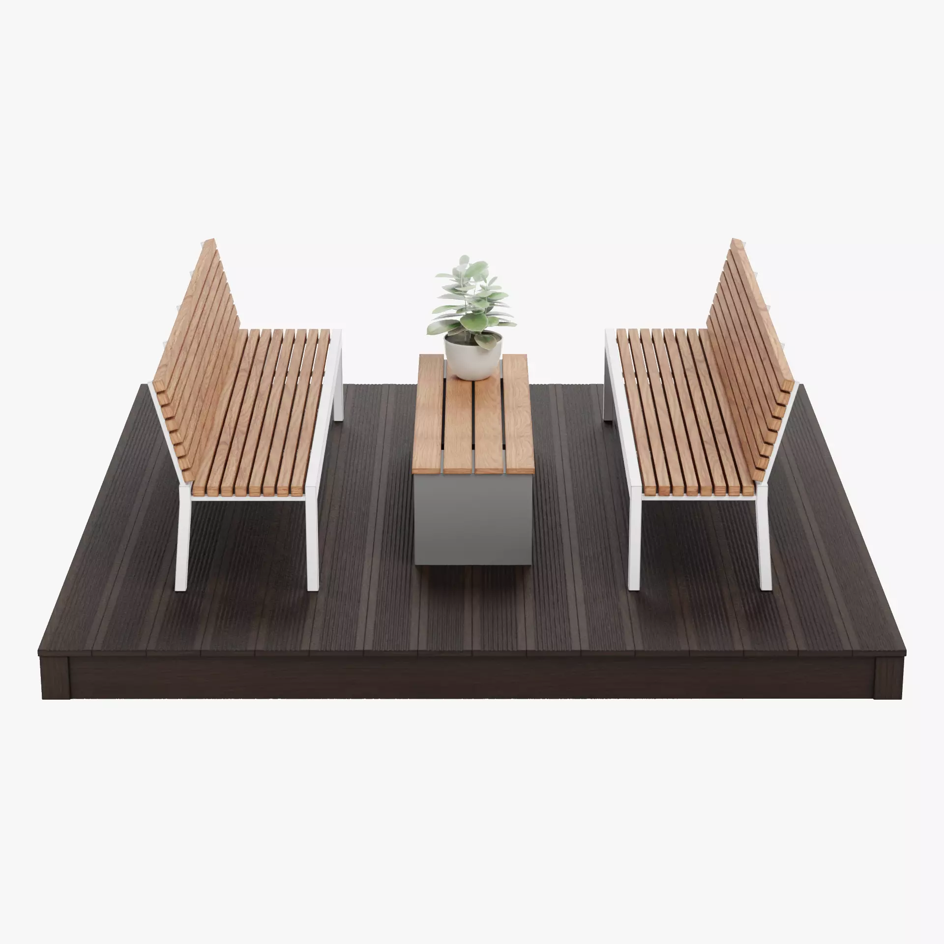 -Garden Setup V5- Low-poly 3D model_15