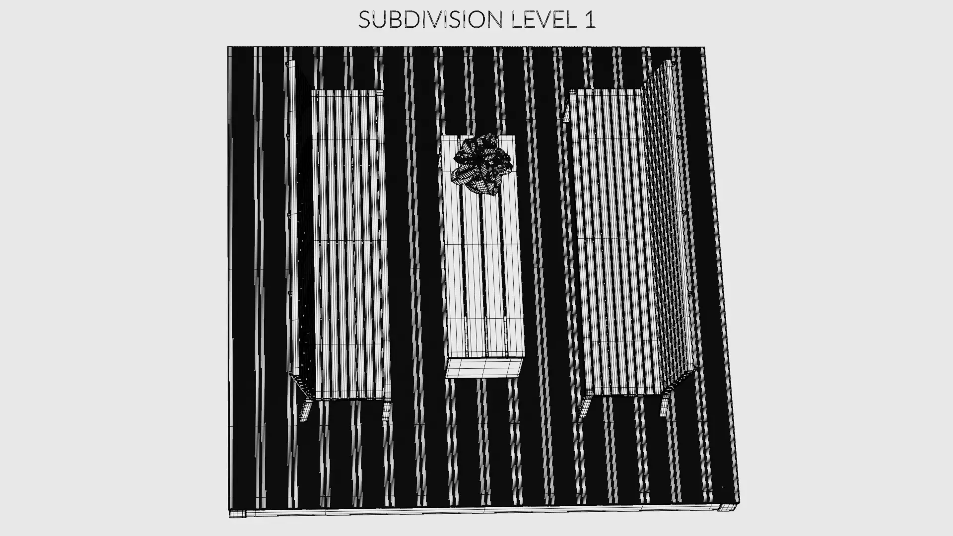 -Garden Setup V5- Low-poly 3D model_14