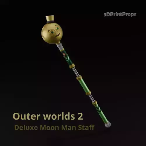Outer Worlds 2 Deluxe Moon Man Staff  