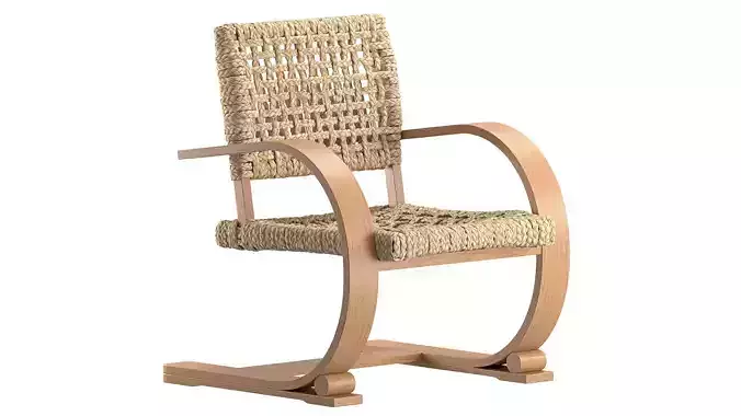 Bali Chair U shaped Light Oak