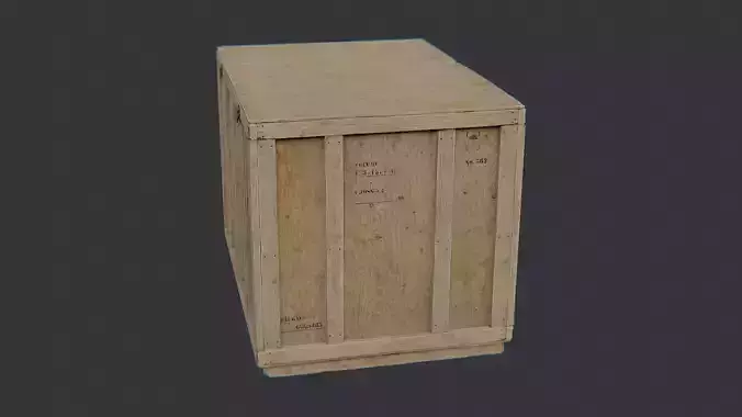 Wooden Shipping Crate