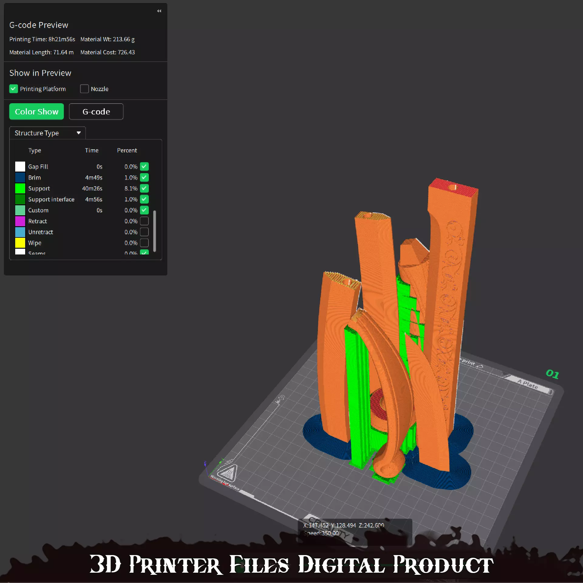 Fantasy Puppet Saber Pinocchio Cosplay Sword Lies P 3D print model_6