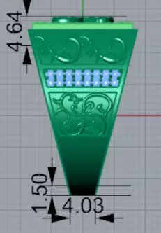 Men Signet Ring with Celtic Knot Motif model mr0323 3D print model_19