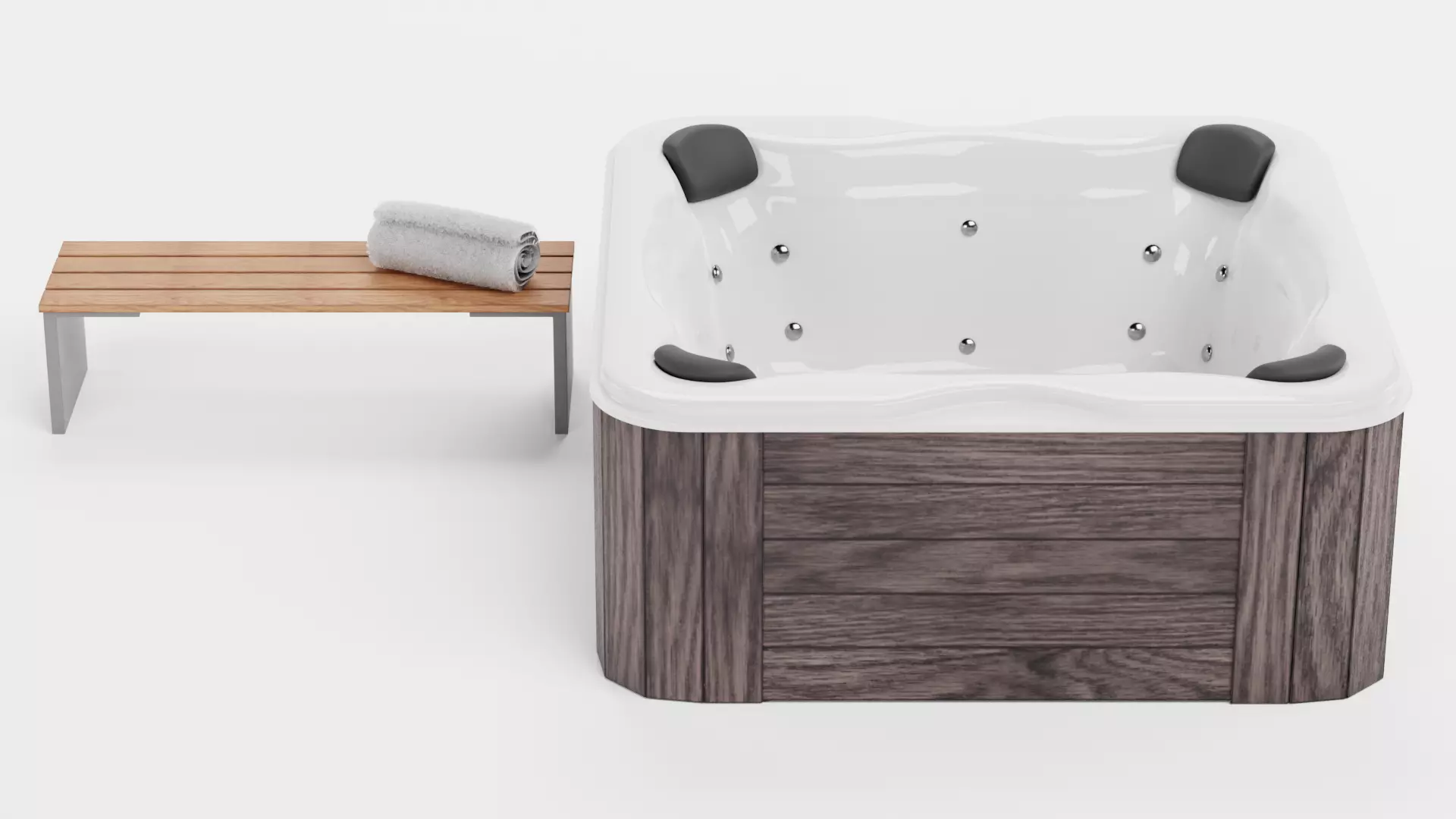 -Garden Setup V10- Low-poly 3D model_3