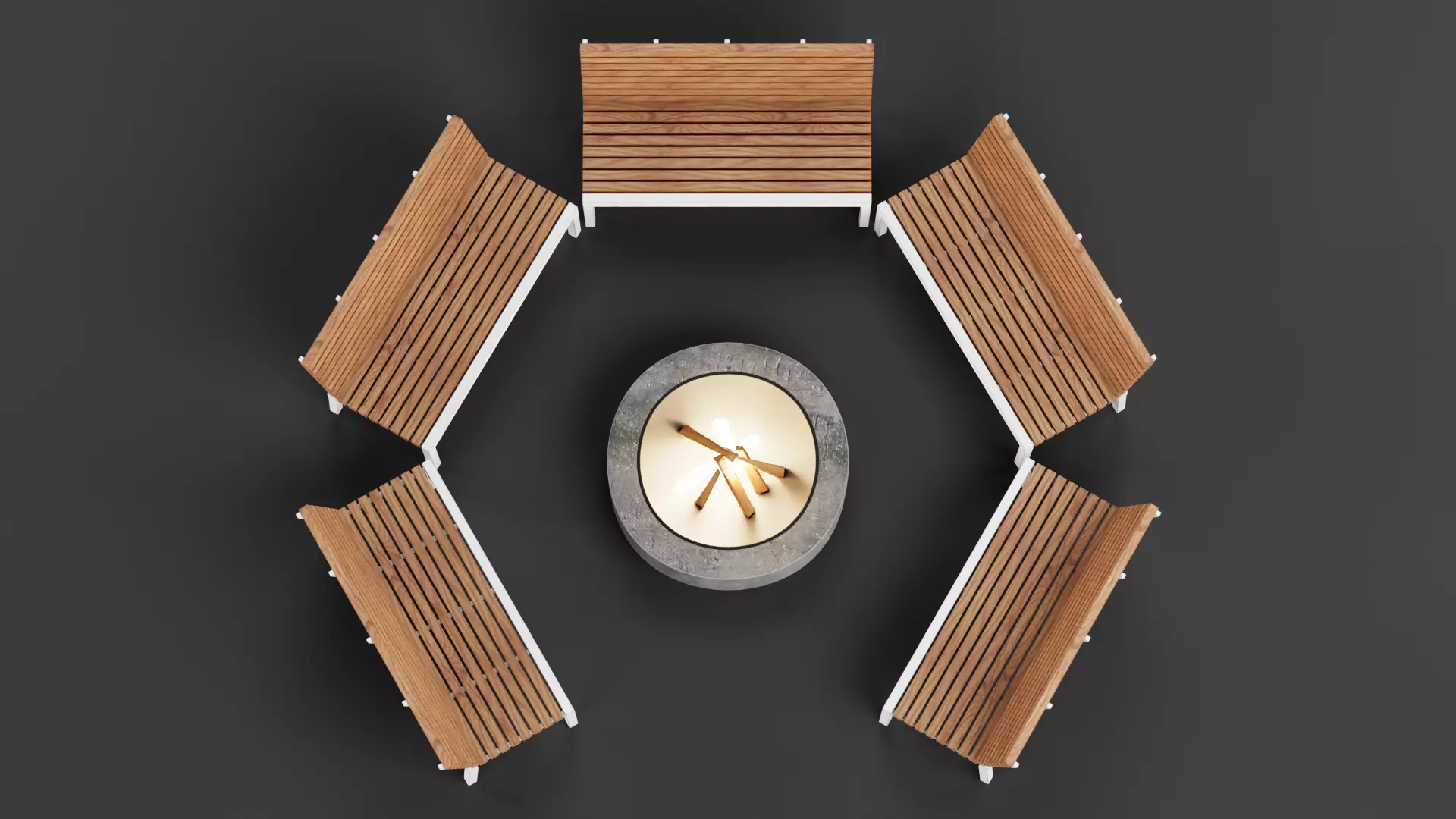 -Garden Setup v11- Low-poly 3D model_2