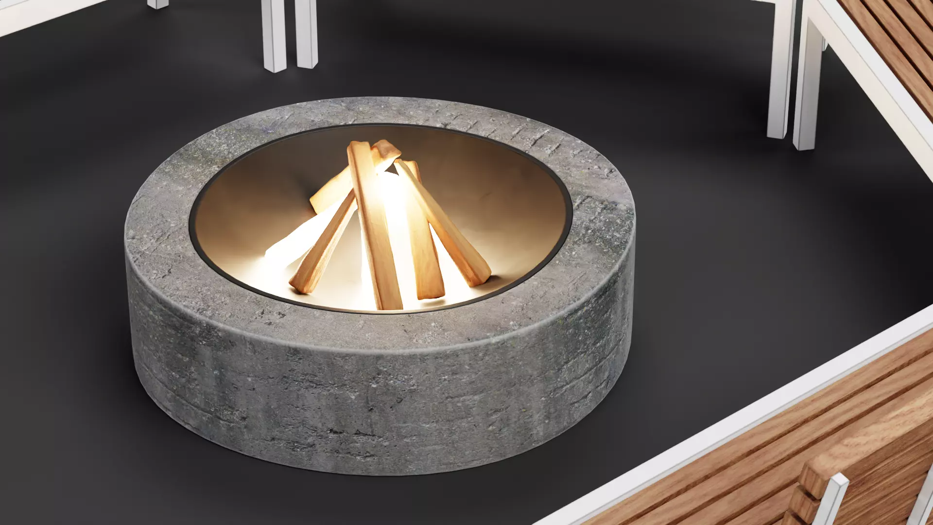 -Garden Setup v11- Low-poly 3D model_6