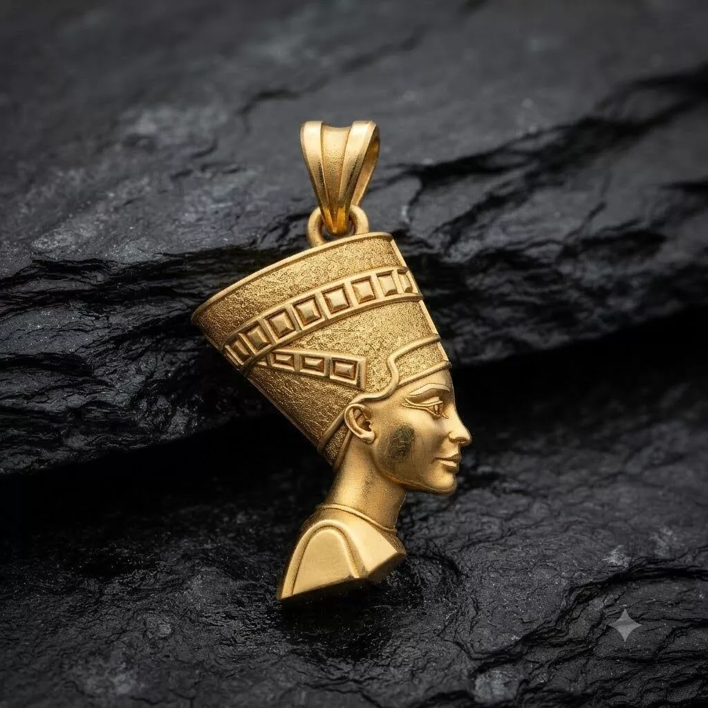Nefertiti Pendant 3D print model