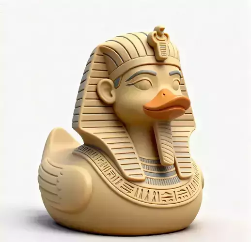 Pharaoh Rubber Duck