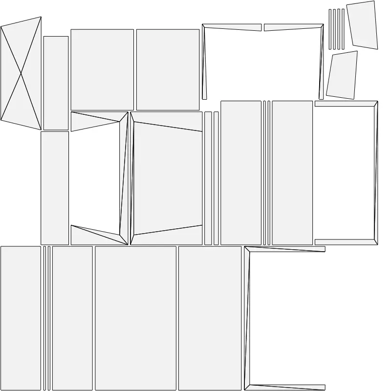 sink with cabinet Low-poly 3D model_12