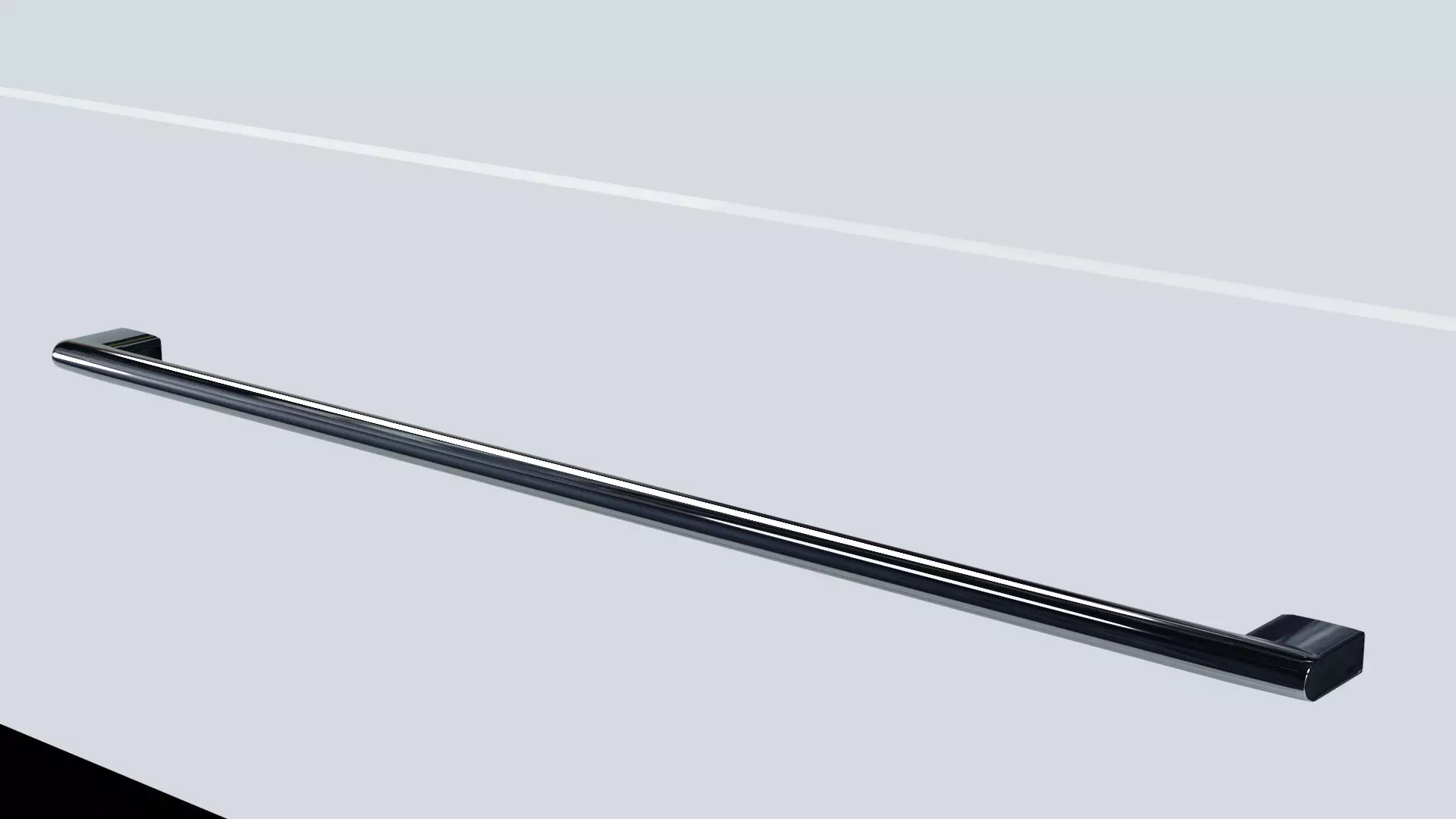 sink with cabinet Low-poly 3D model_9