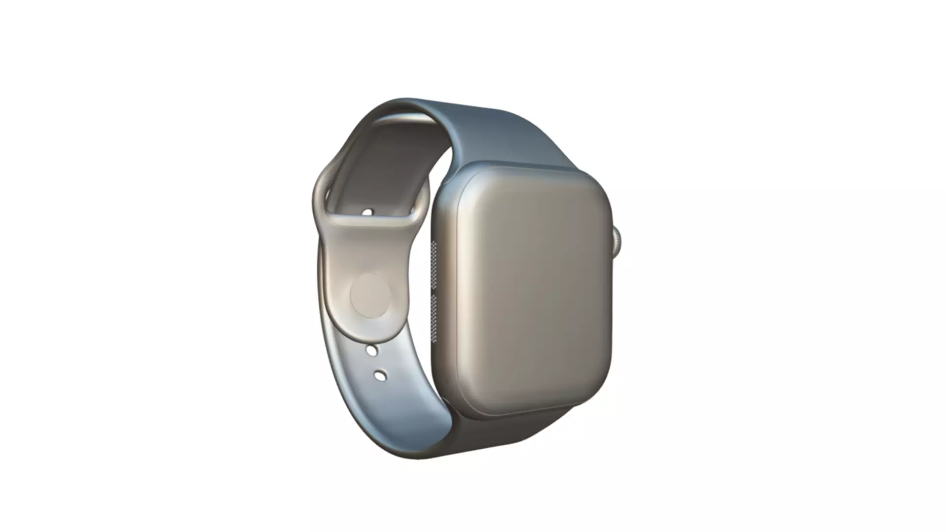 Apple Watch Series 11 Silver Aluminium 3D model_13