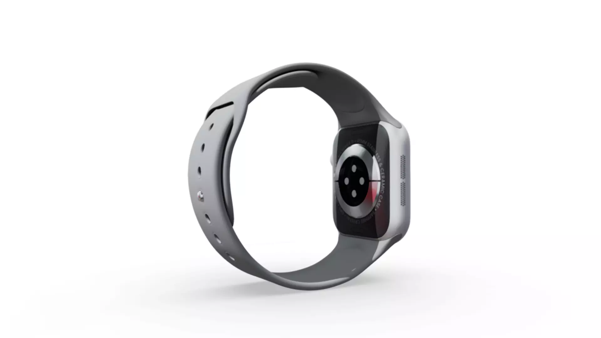 Apple Watch Series 11 Silver Aluminium 3D model_4