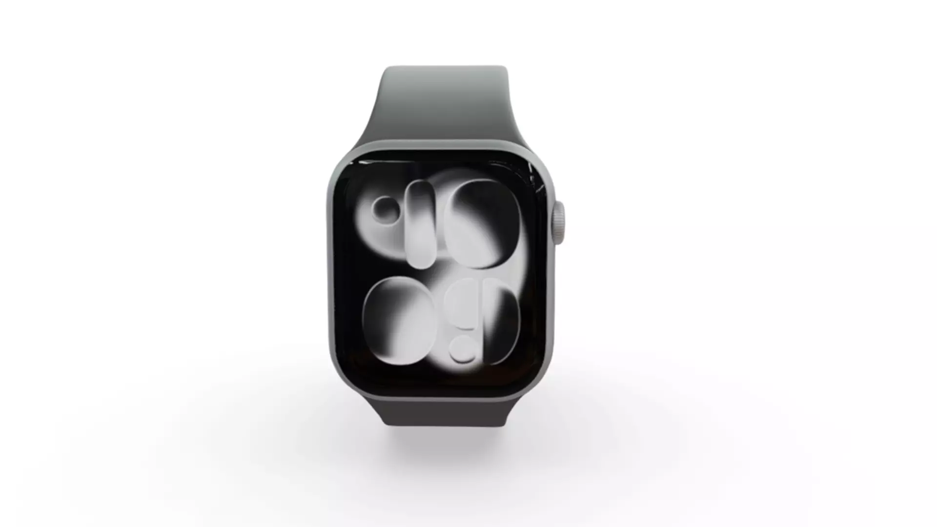 Apple Watch Series 11 Silver Aluminium 3D model_1