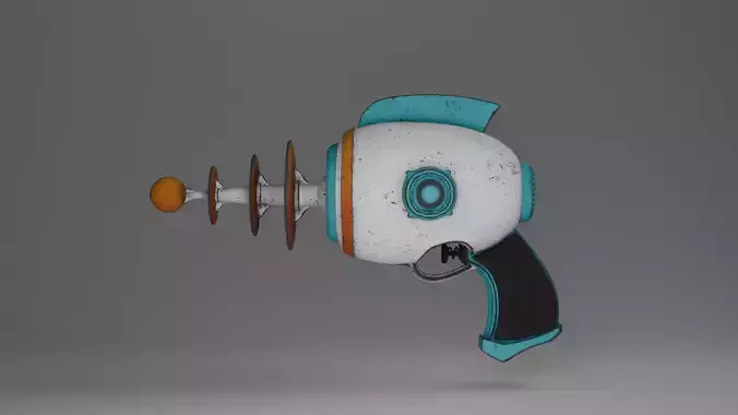 Retro style Ray Gun