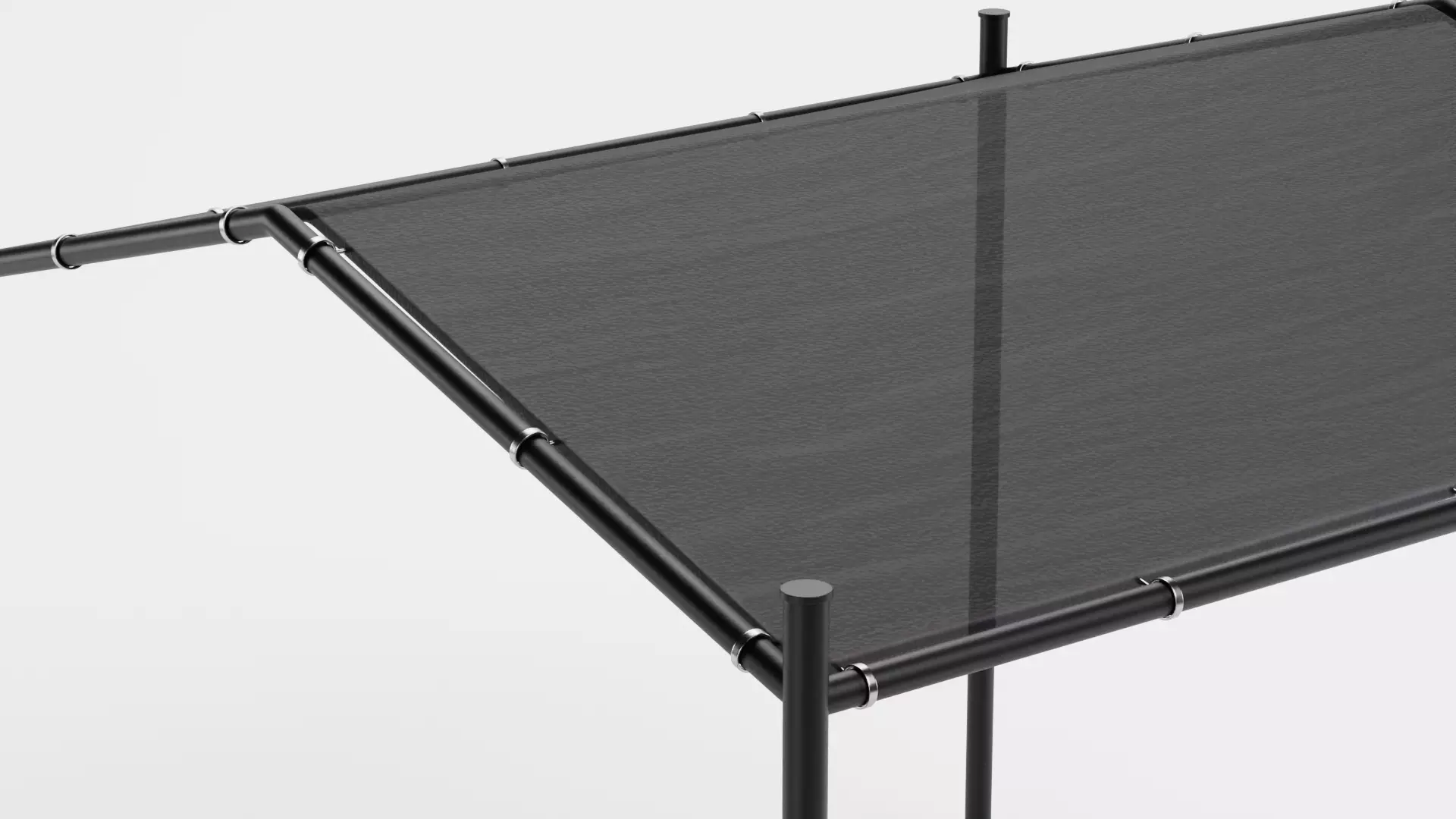 -Gazebo V1- Low-poly 3D model_6