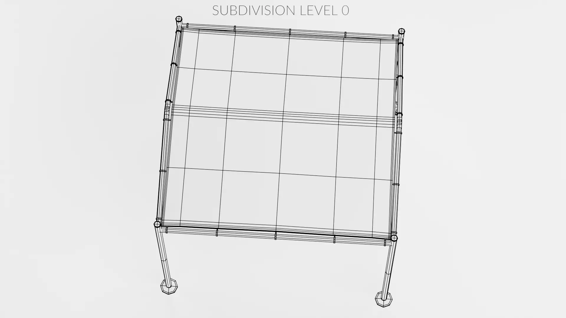 -Gazebo V1- Low-poly 3D model_10