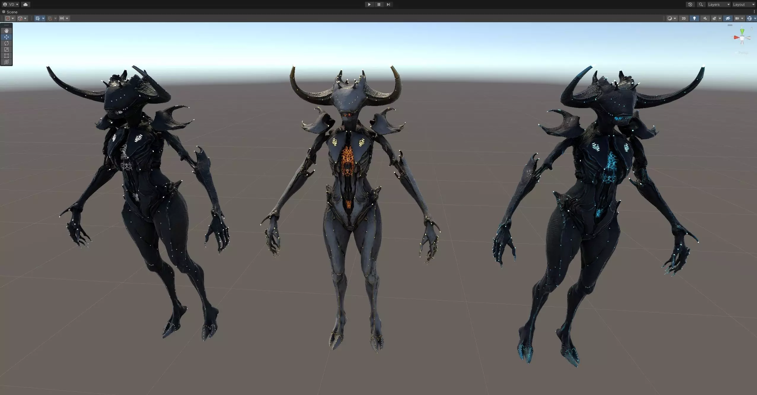 Alien 4 Remake Low-poly 3D model_14