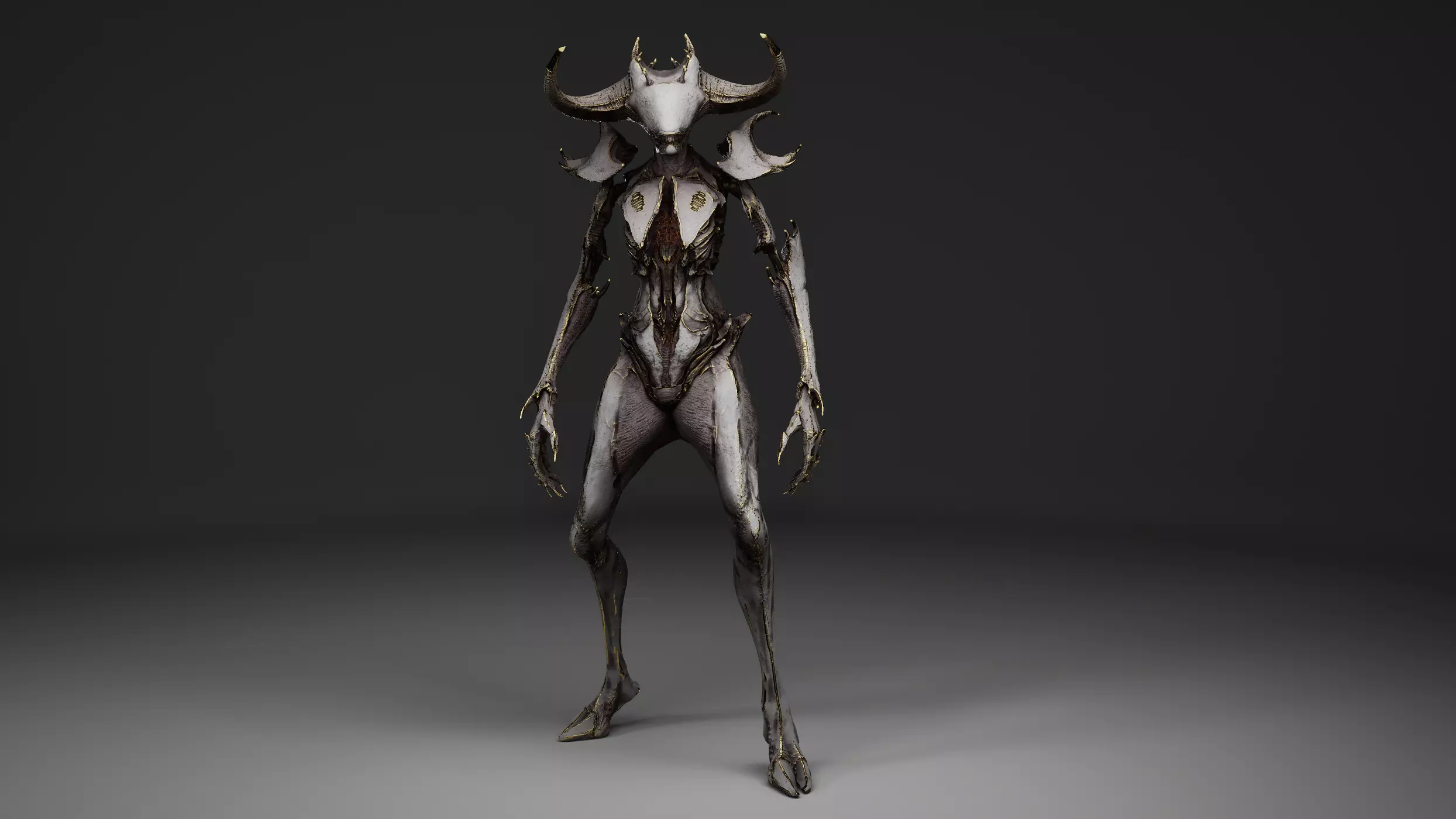 Alien 4 Remake Low-poly 3D model_7