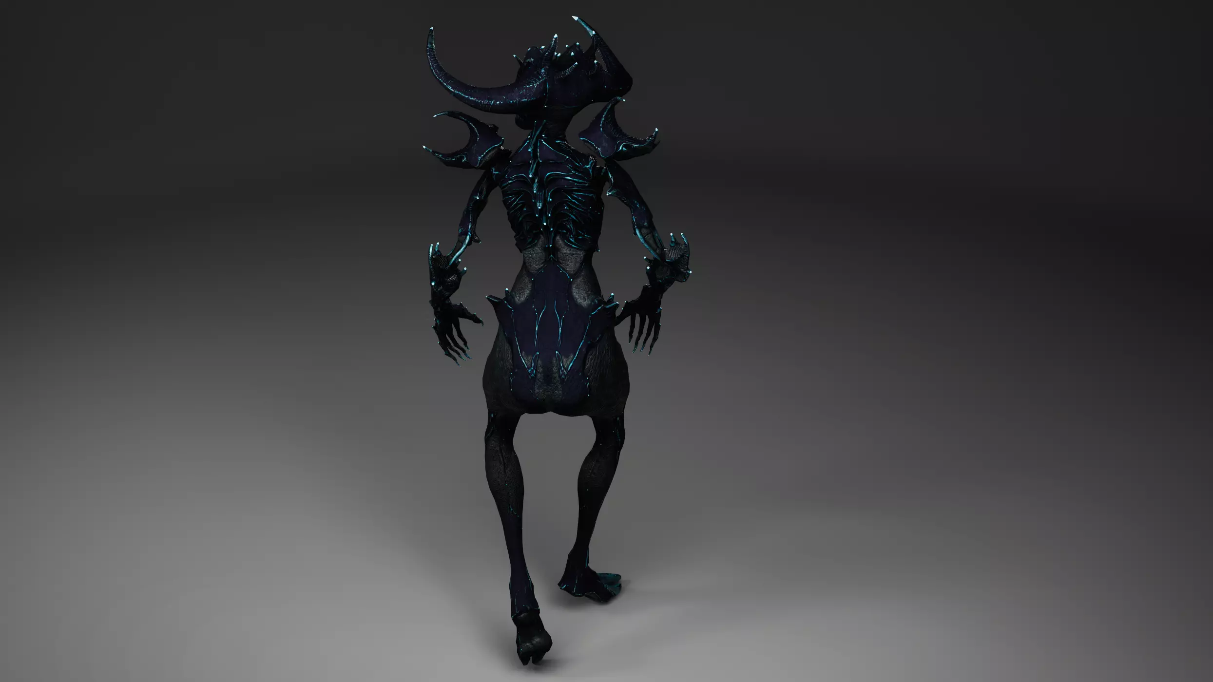 Alien 4 Remake Low-poly 3D model_13