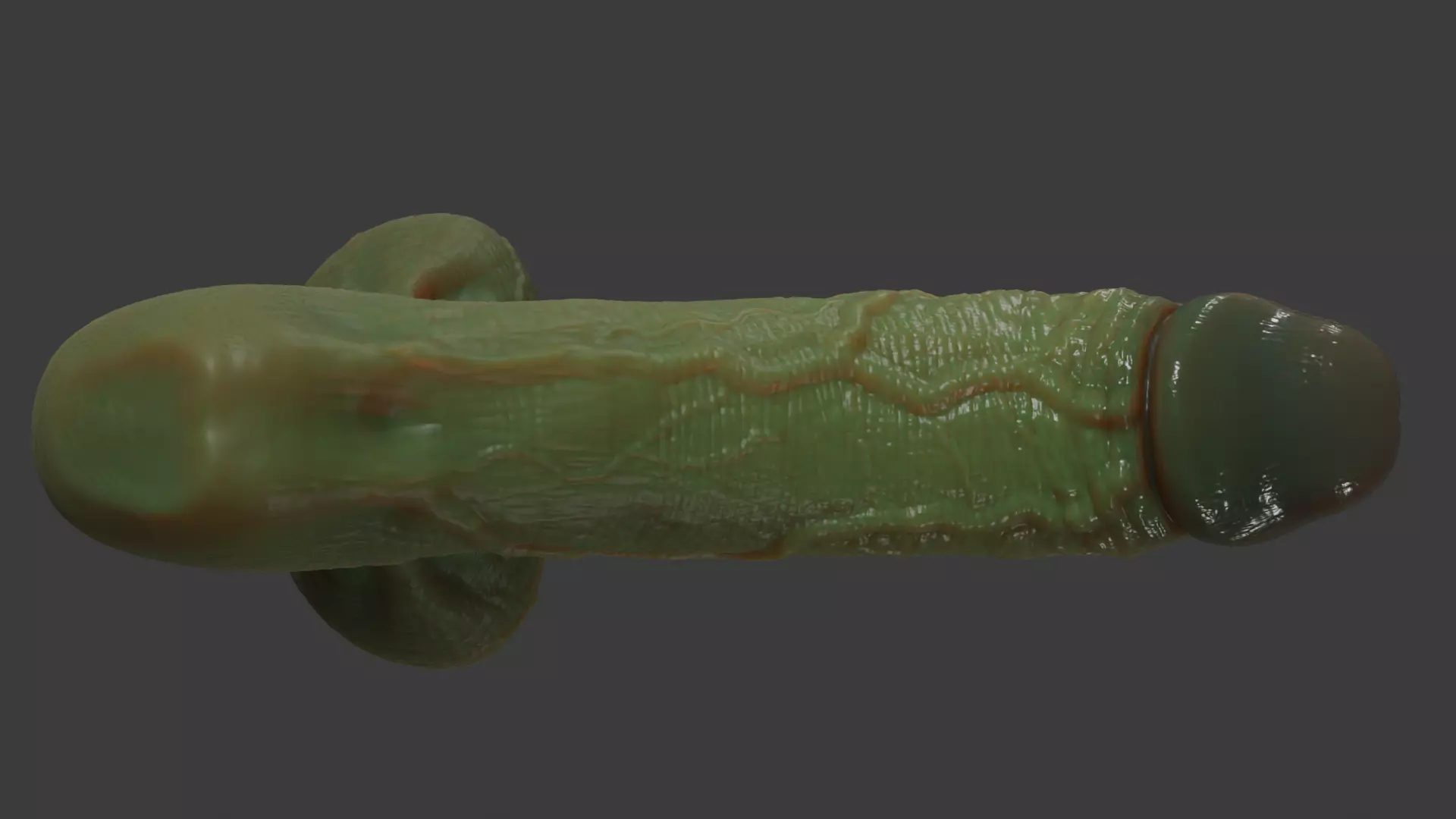 Fantasy Spooky Orc Penis Rigged Low-poly 3D model_13